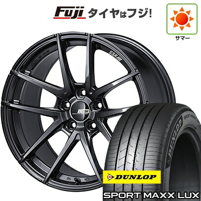 【パンク保証付き】【新品】40系アルファード/ヴェルファイア用 夏タイヤ ホイール4本セット 245/45R20 ダンロップ スポーツMAXX LUX SSR ライナー タイプ10モノブロック 8.5J 20インチ(送料無料)｜フジコーポレーション