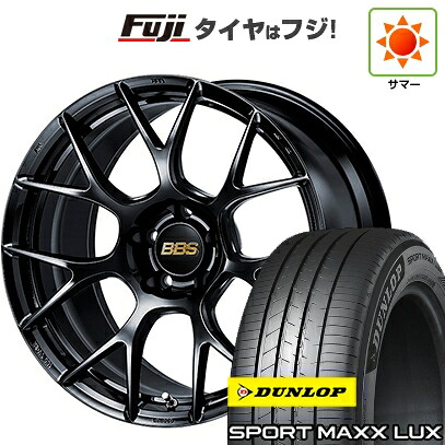 【パンク保証付き】【新品】40系アルファード/ヴェルファイア用 夏タイヤ ホイール4本セット 245/45R20 ダンロップ スポーツMAXX LUX BBS JAPAN RE-V7 8.5J 20インチ(送料無料)
