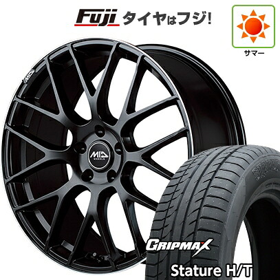 【新品国産車用5穴114.3】 夏タイヤ ホイール4本セット 235/55R19 グリップマックス スタチャー H/T BSW（限定） MID WHEELS MID EXCLUSIVE 028F 7.5J 19インチ(送料無料)