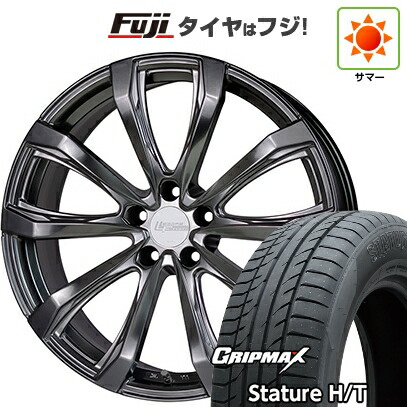 【新品国産車用5穴114.3】 夏タイヤ ホイール4本セット 235/55R19 グリップマックス スタチャー H/T BSW（限定） ホットスタッフ シュティッヒ レグザスフォージド FS-01 トヨタ･レクサス用 7J 19インチ(送料無料)