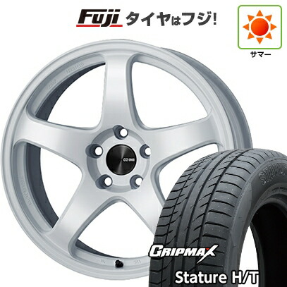 【新品国産車用5穴114.3】 夏タイヤ ホイール4本セット 235/50R18 グリップマックス スタチャー H/T BSW（限定） ENKEI エンケイ PerformanceLine PF05 8.5J 18インチ(送料無料)