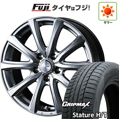 【新品国産車用5穴114.3】 夏タイヤ ホイール4本セット 225/60R18 グリップマックス スタチャー H/T BSW(限定) WEDS ウェッズ ジョーカー スマッシュ 8J 18インチ(送料無料)|フジコーポレーション