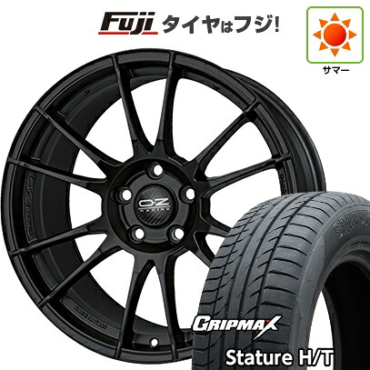 【新品国産車用5穴114.3】 夏タイヤ ホイール4本セット 235/50R18 グリップマックス スタチャー H/T BSW(限定) OZ ウルトラレッジェーラ 8J 18インチ(送料無料)|フジコーポレーション