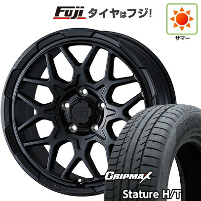 【新品国産車用5穴114.3】 夏タイヤ ホイール4本セット 225/65R17 グリップマックス スタチャー H/T BSW（限定） WEDS ウェッズアドベンチャー スタットベルク2 7J 17インチ(送料無料)