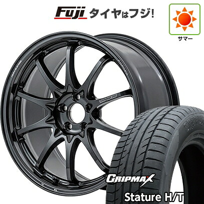 【新品国産車用5穴114.3】 夏タイヤ ホイール4本セット 235/55R19 グリップマックス スタチャー H/T BSW（限定） RAYS レイズ ボルクレーシング CE28N-plus 8J 19インチ(送料無料)