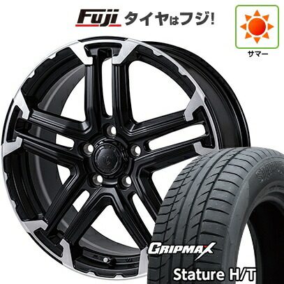 【新品国産車用5穴114.3】 夏タイヤ ホイール4本セット 235/50R18 グリップマックス スタチャー H/T BSW（限定） モンツァ JPスタイル MJ-T 7.5J 18インチ(送料無料)
