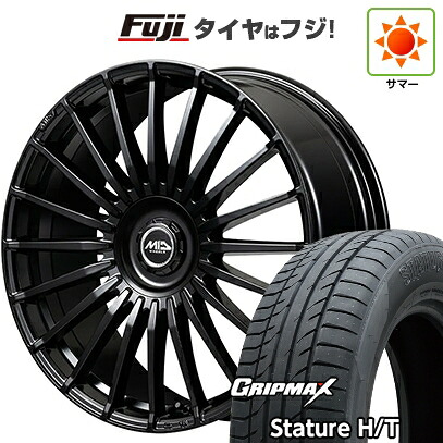 【新品国産車用5穴114.3】 夏タイヤ ホイール4本セット 235/55R19 グリップマックス スタチャー H/T BSW（限定） MID WHEELS MID EXCLUSIVE 020F 7.5J 19インチ(送料無料)