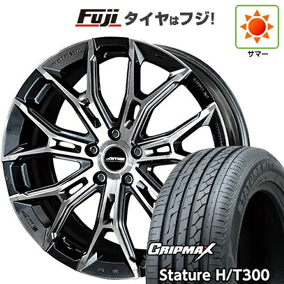 【新品国産車用5穴114.3】 夏タイヤ ホイール4本セット 235/55R19 グリップマックス スタチャー H/T300 BSW（限定） 共豊 ガレルナ フィヌラ 7J 19インチ(送料無料)