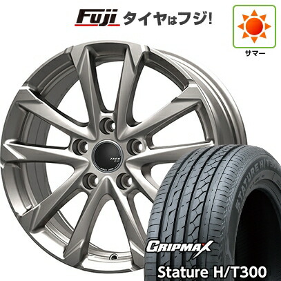 【新品国産車用5穴114.3】 夏タイヤ ホイール4本セット 235/55R18 グリップマックス スタチャー H/T300 BSW(限定) モンツァ ZACK JP-325 7.5J 18インチ(送料無料)|フジコーポレーション