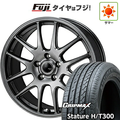 【新品国産車用5穴114.3】 夏タイヤ ホイール4本セット 235/55R18 グリップマックス スタチャー H/T300 BSW(限定) モンツァ ZACK JP-205 7.5J 18インチ(送料無料)|フジコーポレーション