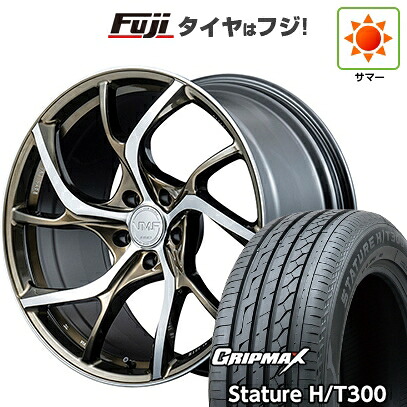【新品国産車用5穴114.3】 夏タイヤ ホイール4本セット 235/55R19 グリップマックス スタチャー H/T300 BSW（限定） RAYS レイズ VMF C-01 LIMITED EDITION 8J 19インチ(送料無料)