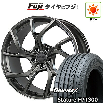 【新品国産車用5穴114.3】 夏タイヤ ホイール4本セット 235/55R19 グリップマックス スタチャー H/T300 BSW（限定） RAYS レイズ VMF C-01 PRIUS EDITION 7J 19インチ(送料無料)