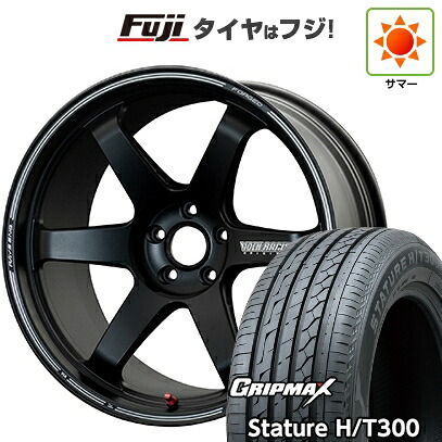 【新品国産車用5穴114.3】 夏タイヤ ホイール4本セット 235/55R19 グリップマックス スタチャー H/T300 BSW（限定） RAYS レイズ ボルクレーシング TE37ULTRA トラックエディションII 8.5J 19インチ(送料無料)