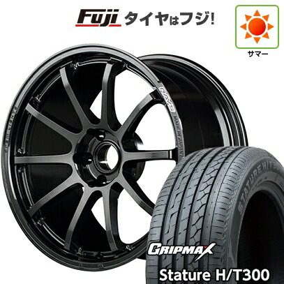 【新品国産車用5穴114.3】 夏タイヤ ホイール4本セット 235/55R19 グリップマックス スタチャー H/T300 BSW（限定） RAYS レイズ グラムライツ 57NR 8J 19インチ(送料無料)