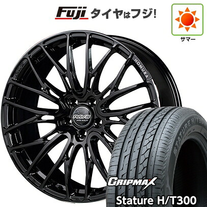 【新品国産車用5穴114.3】 夏タイヤ ホイール4本セット 235/55R20 グリップマックス スタチャー H/T300 BSW(限定) RAYS レイズ ホムラ 2X10BD 8.5J 20インチ(送料無料)|フジコーポレーション