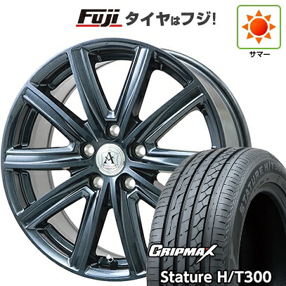 【新品国産車用5穴114.3】 夏タイヤ ホイール4本セット 235/55R18 グリップマックス スタチャー H/T300 BSW（限定） テクノピア アフロディーテ MZ 7.5J 18インチ(送料無料)