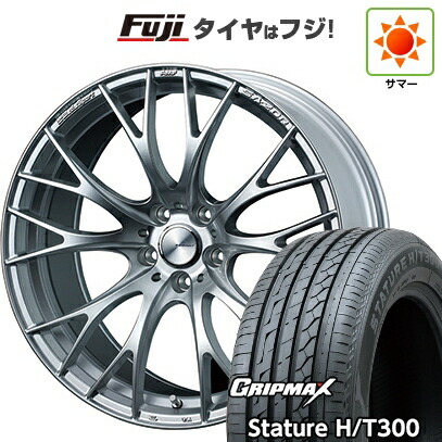 【新品国産車用5穴114.3】 夏タイヤ ホイール4本セット 235/55R19 グリップマックス スタチャー H/T300 BSW（限定） WEDS ウェッズスポーツ SA-20R 8.5J 19インチ(送料無料)