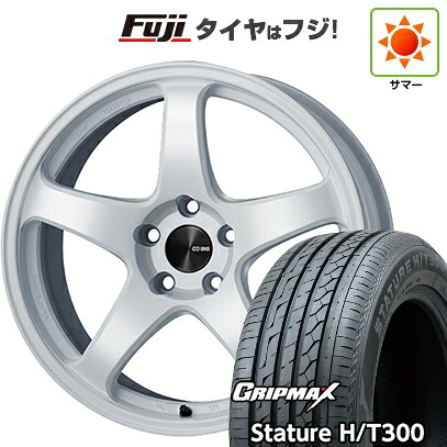 【新品国産車用5穴114.3】 夏タイヤ ホイール4本セット 235/55R19 グリップマックス スタチャー H/T300 BSW(限定) ENKEI エンケイ PerformanceLine PF05 8J 19インチ(送料無料)|フジコーポレーション