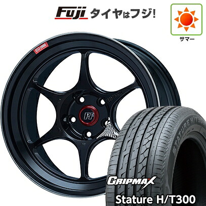 【新品国産車用5穴114.3】 夏タイヤ ホイール4本セット 235/55R19 グリップマックス スタチャー H/T300 BSW（限定） ENKEI エンケイ PerformanceLine PF06 8J 19インチ(送料無料)
