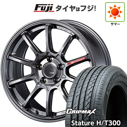 【新品国産車用5穴114.3】 夏タイヤ ホイール4本セット 235/55R18 グリップマックス スタチャー H/T300 BSW（限定） SSR GT GTV05 8J 18インチ(送料無料)