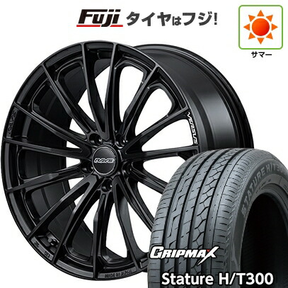 【新品国産車用5穴114.3】 夏タイヤ ホイール4本セット 235/55R19 グリップマックス スタチャー H/T300 BSW（限定） RAYS レイズ ベルサス ヴォウジェ SE 7.5J 19インチ(送料無料)｜フジコーポレーション