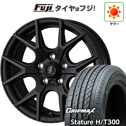 【新品国産車用5穴114.3】 夏タイヤ ホイール4本セット 225/55R18 グリップマックス スタチャー H/T300 BSW(限定) WEDS ウェッズアドベンチャー マッドヴァンス SD 7.5J 18インチ(送料無料)|フジコーポレーション