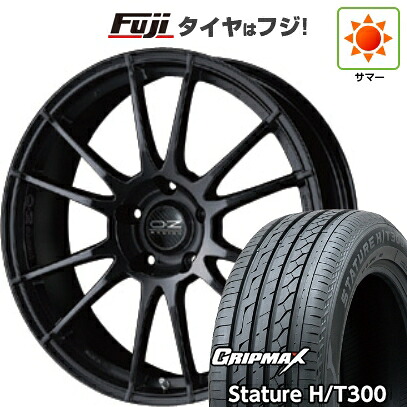 【新品国産車用5穴114.3】 夏タイヤ ホイール4本セット 235/55R20 グリップマックス スタチャー H/T300 BSW（限定） OZ ウルトラレッジェーラHLT 8.5J 20インチ(送料無料)
