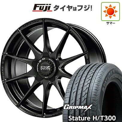 【新品国産車用5穴114.3】 夏タイヤ ホイール4本セット 235/55R18 グリップマックス スタチャー H/T300 BSW（限定） OZ フォーミュラHLT 8J 18インチ(送料無料)