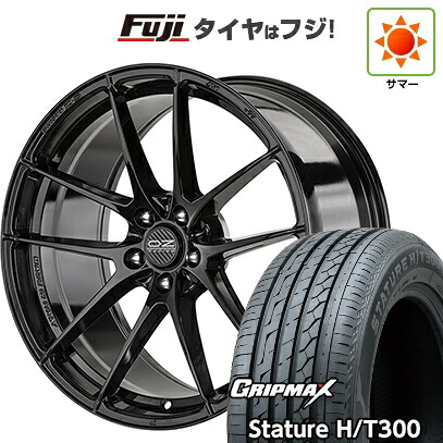 【新品国産車用5穴114.3】 夏タイヤ ホイール4本セット 225/55R19 グリップマックス スタチャー H/T300 BSW(限定2024年製) OZ レッジェーラHLT 8J 19インチ(送料無料)