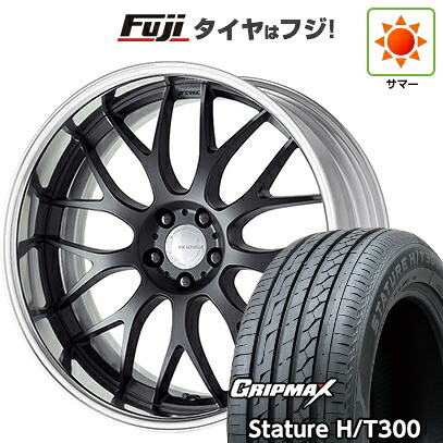 【新品国産車用5穴114.3】 夏タイヤ ホイール4本セット 225/55R19 グリップマックス スタチャー H/T300 BSW(限定2024年製) WORK ワーク グノーシスRX RXM 8J 19インチ(送料無料)