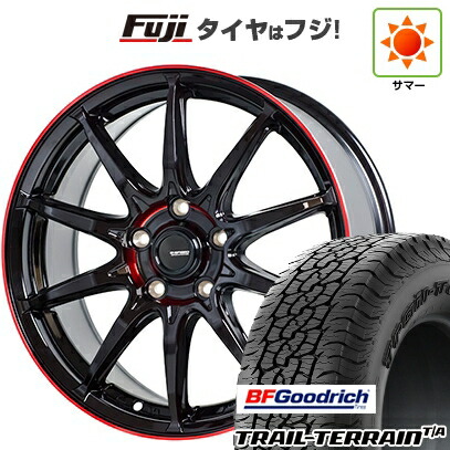 【新品国産車用5穴114.3】 夏タイヤ ホイール4本セット 235/60R18 BFグッドリッチ トレールテレーンT/A RBL ホットスタッフ ジースピード P-05R 7J 18インチ(送料無料)