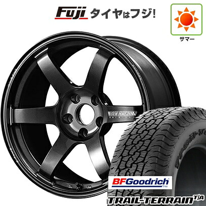 【新品国産車用5穴100】 夏タイヤ ホイール4本セット 225/55R18 BFグッドリッチ トレールテレーンT/A RBL RAYS レイズ ボルクレーシング TE37 サーガ S-plus 8J 18インチ(送料無料)