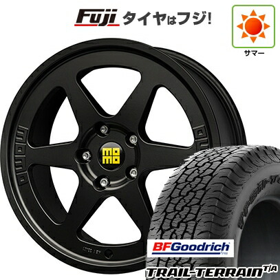 【新品国産車用5穴114.3】 夏タイヤ ホイール4本セット 225/60R18 BFグッドリッチ トレールテレーンT/A RBL モモ ヘリテージ 6 8J 18インチ(送料無料)|フジコーポレーション