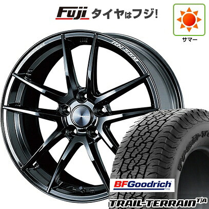 【新品国産車用5穴114.3】 夏タイヤ ホイール4本セット 225/55R18 BFグッドリッチ トレールテレーンT/A RBL WEDS ウェッズスポーツ RN-55M 8J 18インチ(送料無料)｜フジコーポレーション