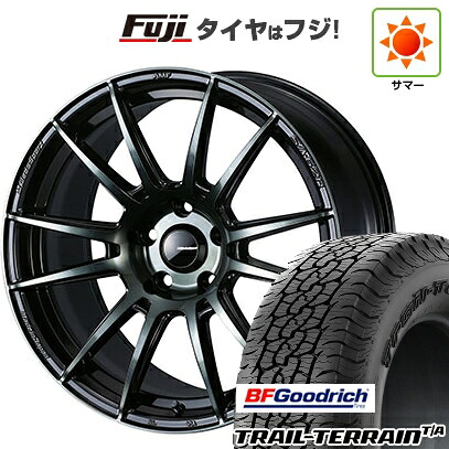 【新品国産車用5穴114.3】 夏タイヤ ホイール4本セット 225/55R18 BFグッドリッチ トレールテレーンT/A RBL WEDS ウェッズスポーツ SA-62R 8J 18インチ(送料無料)｜フジコーポレーション