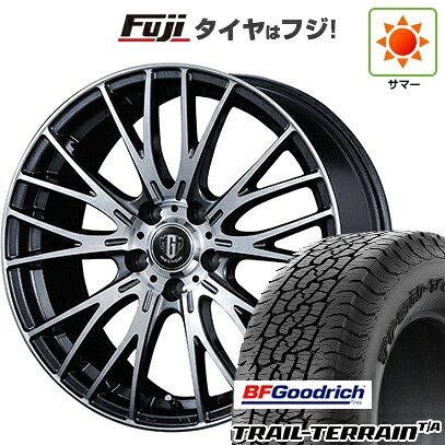 【新品国産車用5穴114.3】 夏タイヤ ホイール4本セット 225/60R18 BFグッドリッチ トレールテレーンT/A RBL コーセイ MZ-GROW VM25R 7J 18インチ(送料無料)