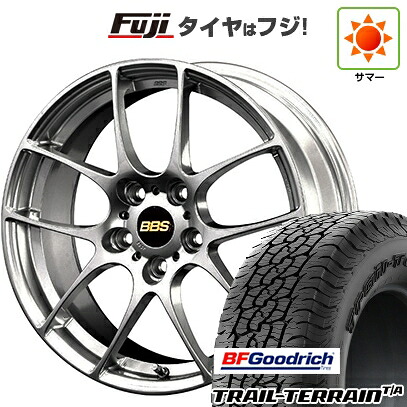 【新品国産車用5穴100】 夏タイヤ ホイール4本セット 225/55R18 BFグッドリッチ トレールテレーンT/A RBL BBS JAPAN RF 7.5J 18インチ(送料無料)