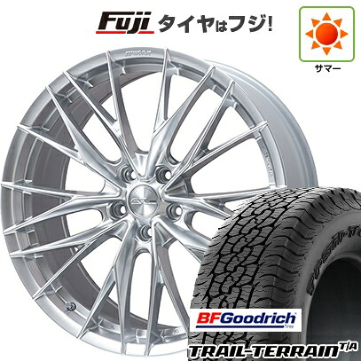 【新品国産車用5穴114.3】 夏タイヤ ホイール4本セット 225/60R18 BFグッドリッチ トレールテレーンT/A RBL WORK ワーク シュヴァート ブルネン LX 7.5J 18インチ(送料無料)｜フジコーポレーション