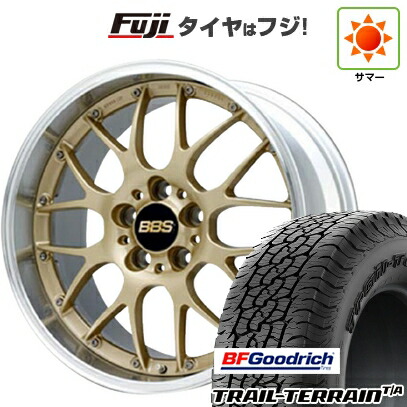 【新品国産車用5穴114.3】 夏タイヤ ホイール4本セット 225/60R18 BFグッドリッチ トレールテレーンT/A RBL BBS JAPAN RS-GT 8J 18インチ(送料無料)