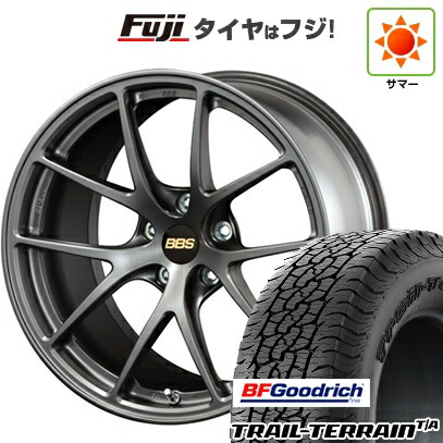 【新品国産車用5穴100】 夏タイヤ ホイール4本セット 225/55R18 BFグッドリッチ トレールテレーンT/A RBL BBS JAPAN RI-A 8J 18インチ(送料無料)