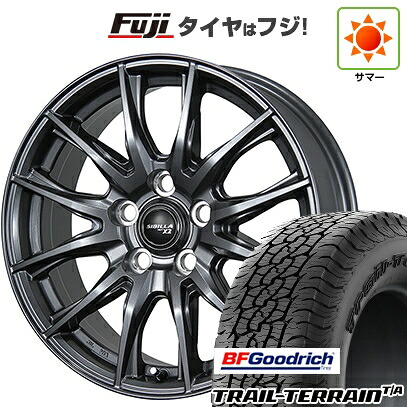 【新品国産車用5穴114.3】 夏タイヤ ホイール4本セット 225/55R18 BFグッドリッチ トレールテレーンT/A RBL トピー シビラ NEXT X2 7.5J 18インチ(送料無料)