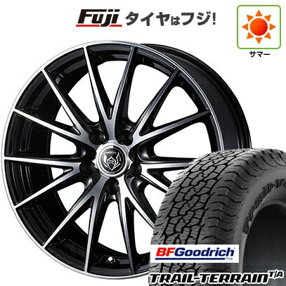 【新品国産車用5穴114.3】 夏タイヤ ホイール4本セット 225/60R18 BFグッドリッチ トレールテレーンT/A RBL WEDS ウェッズ ライツレー VS 8J 18インチ(送料無料)|フジコーポレーション