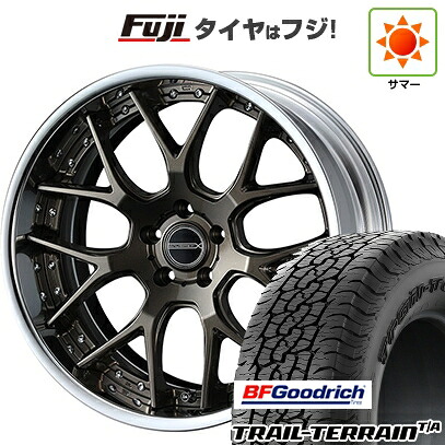 【新品国産車用5穴114.3】 夏タイヤ ホイール4本セット 225/55R18 BFグッドリッチ トレールテレーンT/A RBL WEDS ウェッズ マーベリック 1307M 7.5J 18インチ(送料無料)