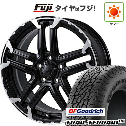 【新品国産車用5穴114.3】 夏タイヤ ホイール4本セット 235/60R18 BFグッドリッチ トレールテレーンT/A RBL モンツァ JPスタイル MJ-T 7.5J 18インチ(送料無料)