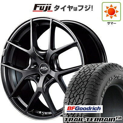 【新品国産車用5穴114.3】 夏タイヤ ホイール4本セット 225/65R17 BFグッドリッチ トレールテレーンT/A ORWL MID WHEELS MID EXCLUSIVE 025F 7J 17インチ(送料無料)