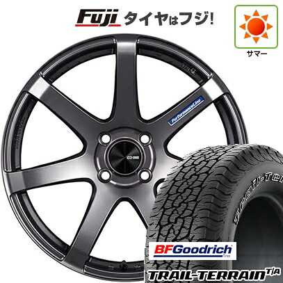 【新品国産車用5穴114.3】 夏タイヤ ホイール4本セット 225/65R17 BFグッドリッチ トレールテレーンT/A ORWL ENKEI エンケイ PerformanceLine PF07 7.5J 17インチ(送料無料)|フジコーポレーション