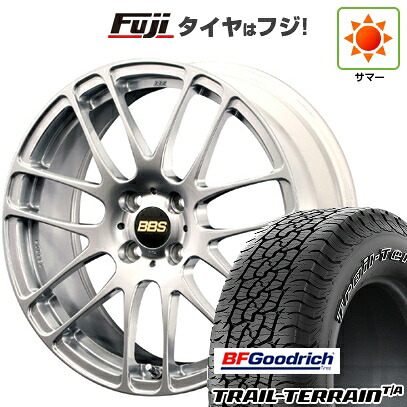 【新品国産車用5穴114.3】 夏タイヤ ホイール4本セット 225/65R17 BFグッドリッチ トレールテレーンT/A ORWL BBS JAPAN RE-L2 7J 17インチ(送料無料)