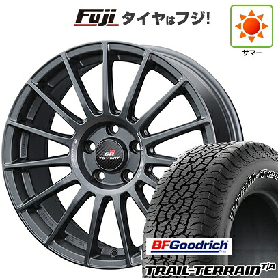 【新品国産車用5穴114.3】 夏タイヤ ホイール4本セット 225/65R17 BFグッドリッチ トレールテレーンT/A ORWL OZ スーパーツーリズモ TGR-WRT 7.5J 17インチ(送料無料)