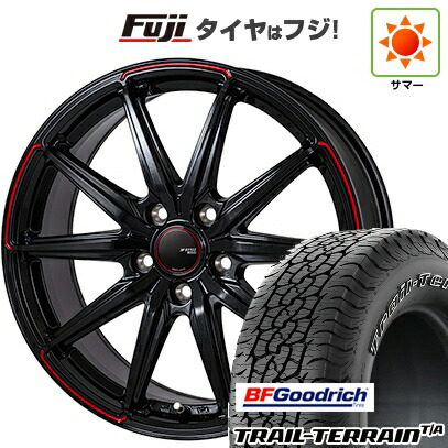 【新品国産車用5穴114.3】 夏タイヤ ホイール4本セット 225/65R17 BFグッドリッチ トレールテレーンT/A ORWL モンツァ JPスタイル R55 7J 17インチ(送料無料)|フジコーポレーション