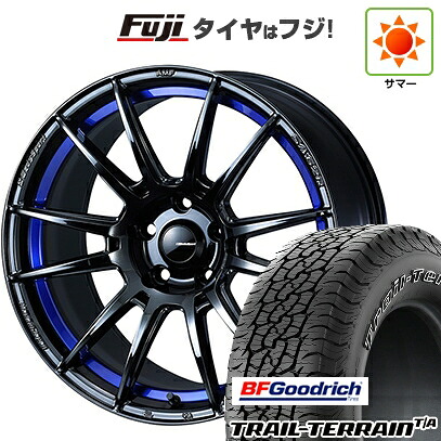 【新品国産車用5穴114.3】 夏タイヤ ホイール4本セット 225/65R17 BFグッドリッチ トレールテレーンT/A ORWL WEDS ウェッズスポーツ SA-62R【限定】 7.5J 17インチ(送料無料)